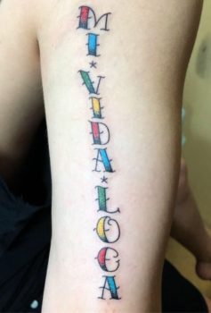 メッセージ mi vida loca 文字 レター